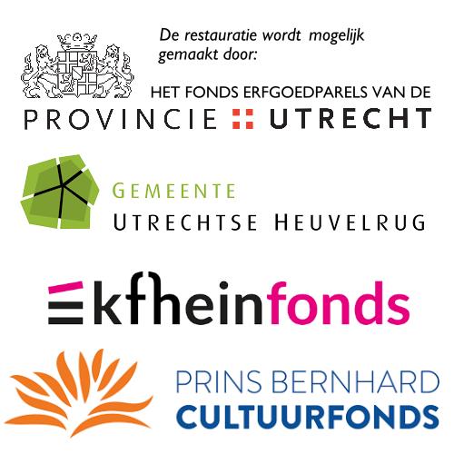 De restauratie wordt mede mogelijk gemaakt door...: