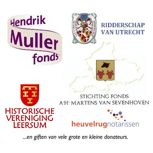 De restauratie wordt mede mogelijk gemaakt door...: